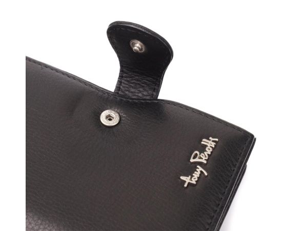 Купить Женский вертикальный кошелек из натуральной кожи Tony Perotti 20842_1 (2656 nero) Черный, фото , изображение 6, характеристики, отзывы