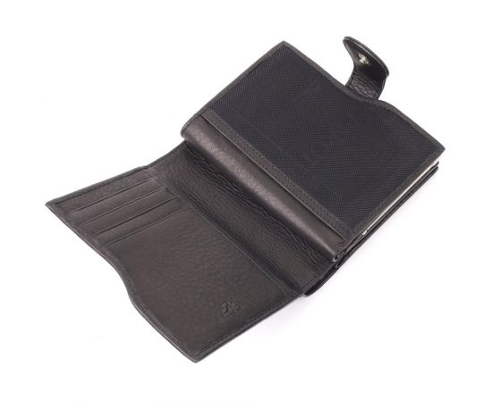 Купить Женский вертикальный кошелек из натуральной кожи Tony Perotti 20842_1 (2656 nero) Черный, фото , изображение 7, характеристики, отзывы