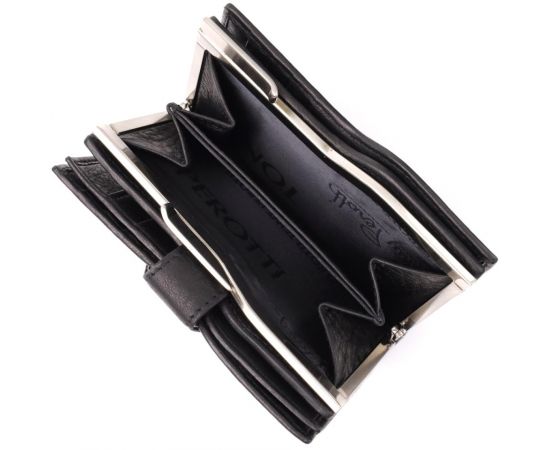 Купить Женский вертикальный кошелек из натуральной кожи Tony Perotti 20842_1 (2656 nero) Черный, фото , изображение 8, характеристики, отзывы