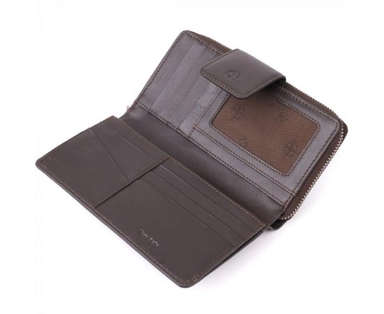 Придбати Стильный женский вертикальный кошелек из натуральной кожи Tony Perotti 20878_1 (5084 moro) Коричневый, image , зображення 7, характеристики, відгуки