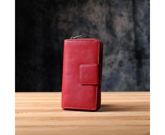 Придбати Женский вертикальный кошелек из натуральной кожи Tony Perotti 20879_1 (5084 rosso) Красный, image , зображення 10, характеристики, відгуки