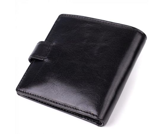 Придбати Стильный кошелек унисекс из глянцевой натуральной кожи Tony Perotti 20885_1 (1256 nero) Черный, image , зображення 2, характеристики, відгуки