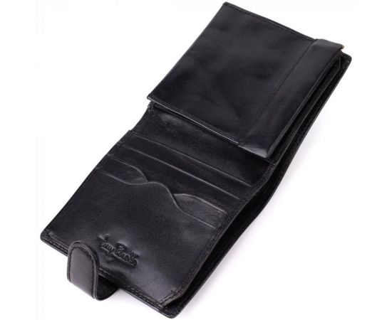 Придбати Стильный кошелек унисекс из глянцевой натуральной кожи Tony Perotti 20885_1 (1256 nero) Черный, image , зображення 7, характеристики, відгуки
