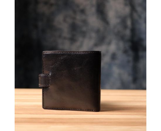 Придбати Стильный кошелек унисекс из глянцевой натуральной кожи Tony Perotti 20885_1 (1256 nero) Черный, image , зображення 9, характеристики, відгуки