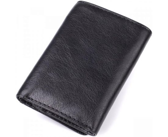 Придбати Компактный женский кошелек из глянцевой натуральной кожи Tony Perotti 20886_1 (1263 nero) Черный, image , зображення 2, характеристики, відгуки