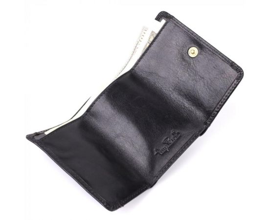 Придбати Компактный женский кошелек из глянцевой натуральной кожи Tony Perotti 20886_1 (1263 nero) Черный, image , зображення 6, характеристики, відгуки