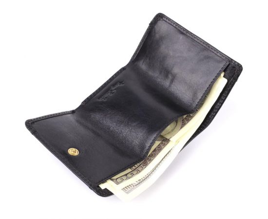 Придбати Компактный женский кошелек из глянцевой натуральной кожи Tony Perotti 20886_1 (1263 nero) Черный, image , зображення 7, характеристики, відгуки