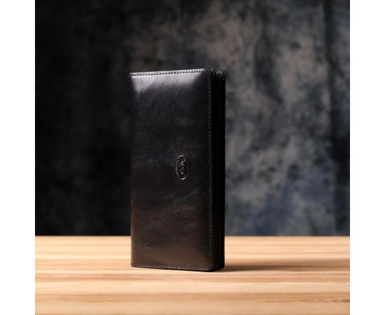 Придбати Красивый женский кошелек из глянцевой натуральной кожи Tony Perotti 20892_1 (1902 nero) Черный, image , зображення 8, характеристики, відгуки