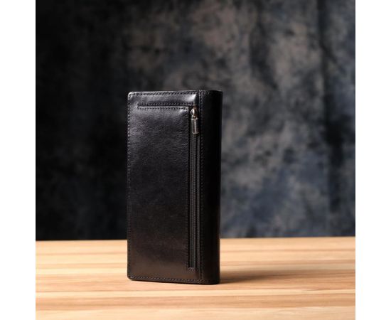 Придбати Красивый женский кошелек из глянцевой натуральной кожи Tony Perotti 20892_1 (1902 nero) Черный, image , зображення 9, характеристики, відгуки