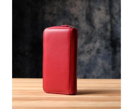 Придбати Вместительный женский кошелек из натуральной кожи Tony Perotti 20902_1 (1192 rosso) Красный, image , зображення 10, характеристики, відгуки