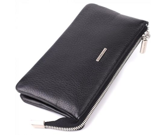 Придбати Оригинальный женский кошелек из натуральной кожи Tony Perotti 20903_1 (2651 nero) Черный, image , характеристики, відгуки