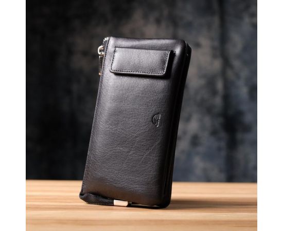 Придбати Оригинальный женский кошелек из натуральной кожи Tony Perotti 20903_1 (2651 nero) Черный, image , зображення 12, характеристики, відгуки