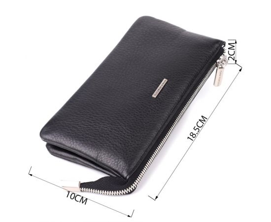 Придбати Оригинальный женский кошелек из натуральной кожи Tony Perotti 20903_1 (2651 nero) Черный, image , зображення 3, характеристики, відгуки