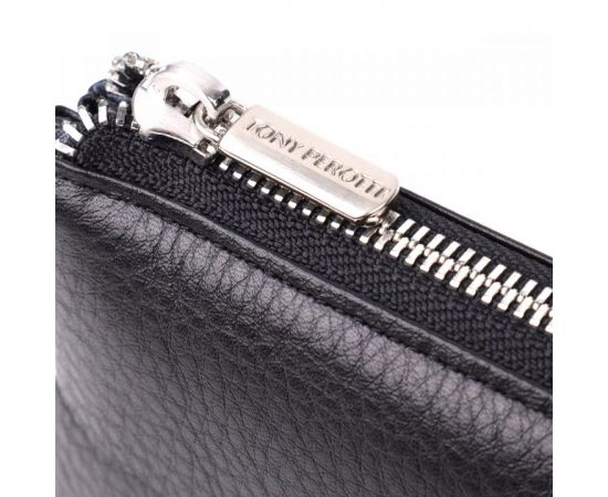 Придбати Оригинальный женский кошелек из натуральной кожи Tony Perotti 20903_1 (2651 nero) Черный, image , зображення 6, характеристики, відгуки