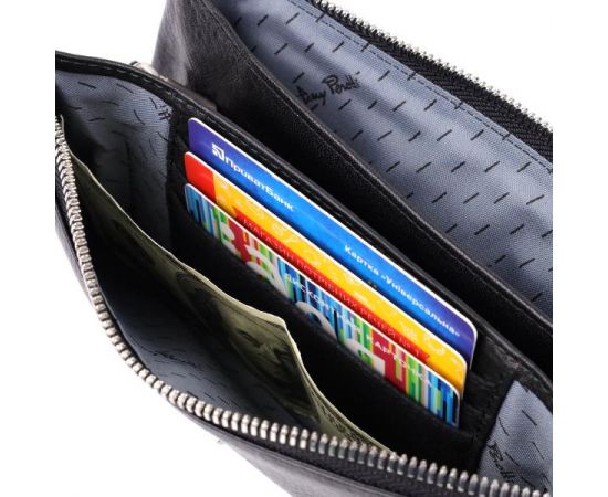 Придбати Оригинальный женский кошелек из натуральной кожи Tony Perotti 20903_1 (2651 nero) Черный, image , зображення 8, характеристики, відгуки