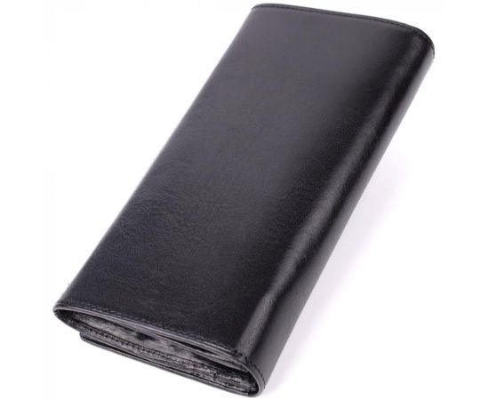 Придбати Женский вместительный кошелек из натуральной кожи Tony Perotti 20905_1 (3630 nero) Черный, image , зображення 2, характеристики, відгуки