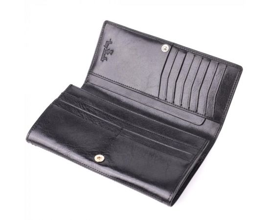 Придбати Женский вместительный кошелек из натуральной кожи Tony Perotti 20905_1 (3630 nero) Черный, image , зображення 6, характеристики, відгуки