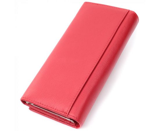 Купить Классический женский кошелек из натуральной кожи ST Leather 22675 Красный, фото , изображение 2, характеристики, отзывы