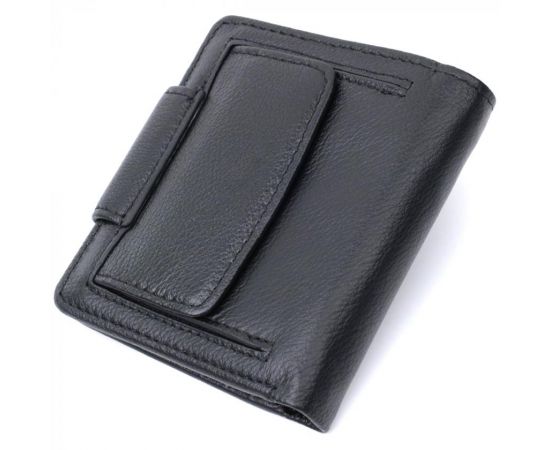 Купить Вертикальный кошелек для женщин из натуральной кожи ST Leather 22701 Черный, фото , изображение 2, характеристики, отзывы