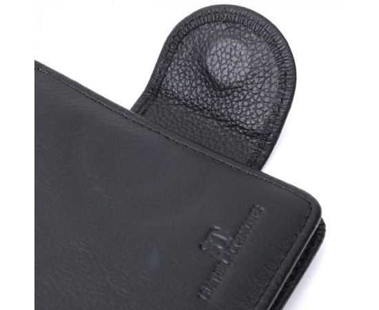 Купить Вертикальный кошелек для женщин из натуральной кожи ST Leather 22701 Черный, фото , изображение 5, характеристики, отзывы