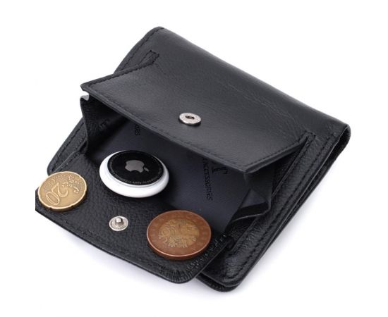 Купить Вертикальный кошелек для женщин из натуральной кожи ST Leather 22701 Черный, фото , изображение 8, характеристики, отзывы