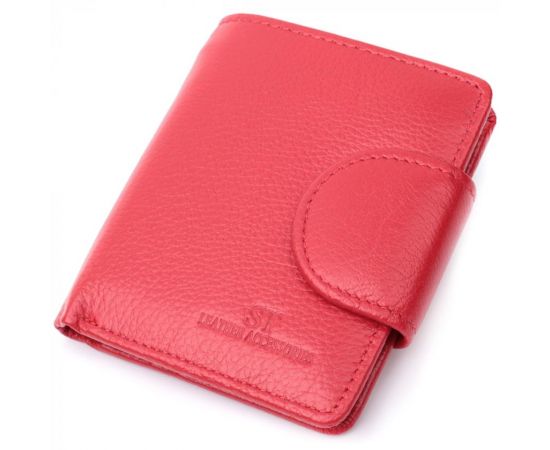 Купить Вертикальный кошелек для ярких женщин из натуральной кожи ST Leather 22702 Красный, фото , характеристики, отзывы