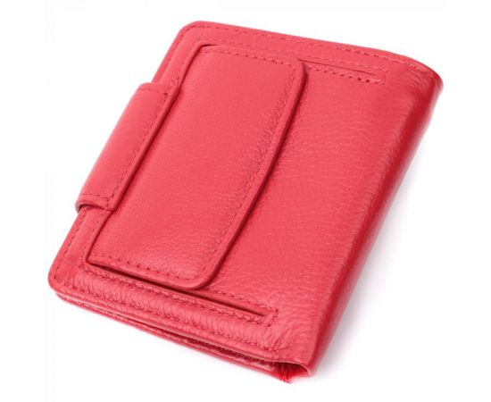 Купить Вертикальный кошелек для ярких женщин из натуральной кожи ST Leather 22702 Красный, фото , изображение 2, характеристики, отзывы