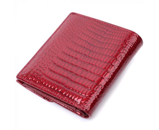 Купить Фактурный женский кошелек из натуральной кожи ST Leather 22705 Красный, фото , изображение 2, характеристики, отзывы