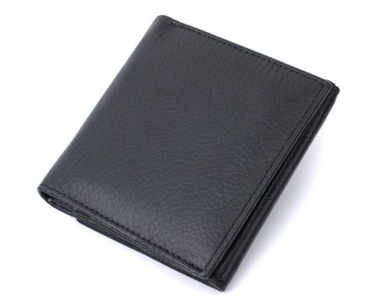 Купить Красивый кошелек для женщин из натуральной кожи ST Leather 22709 Черный, фото , изображение 2, характеристики, отзывы