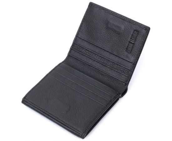 Купить Красивый кошелек для женщин из натуральной кожи ST Leather 22709 Черный, фото , изображение 7, характеристики, отзывы