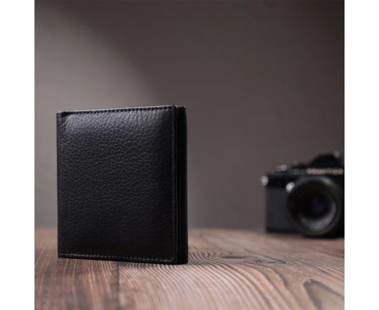 Купить Красивый кошелек для женщин из натуральной кожи ST Leather 22709 Черный, фото , изображение 10, характеристики, отзывы