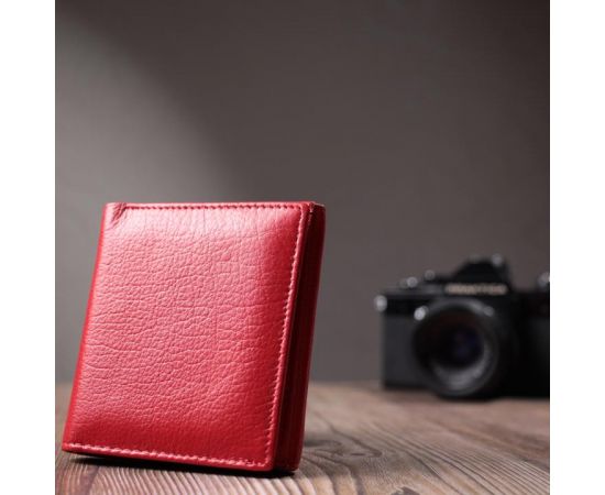 Купить Удобный кошелек для женщин из натуральной кожи ST Leather 22710 Красный, фото , изображение 10, характеристики, отзывы