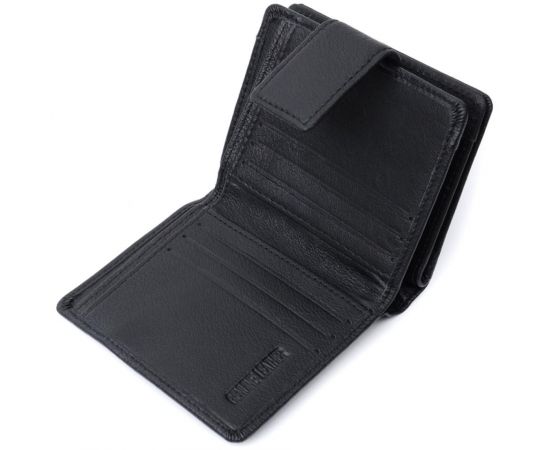 Купить Женский кошелек с монетницей и блоком для пропусков из натуральной кожи ST Leather 22713 Черный, фото , изображение 6, характеристики, отзывы