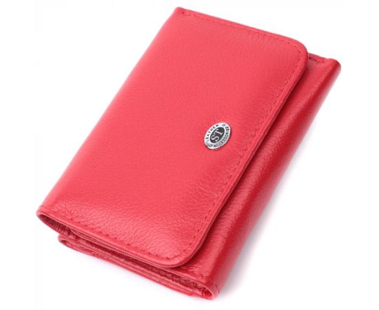 Купить Женский кошелек горизонтального формату из натуральной кожи ST Leather 22721 Красный, фото , характеристики, отзывы