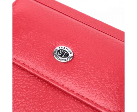 Купить Женское удобное портмоне из натуральной кожи ST Leather 22723 Красный, фото , изображение 6, характеристики, отзывы