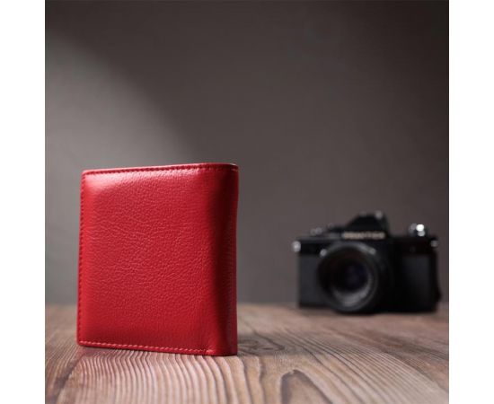 Купить Женское удобное портмоне из натуральной кожи ST Leather 22723 Красный, фото , изображение 10, характеристики, отзывы