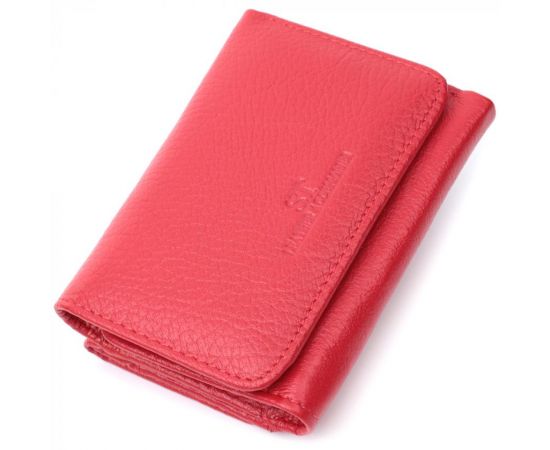 Купить Женское портмоне с монетницей из натуральной кожи ST Leather 22727 Красный, фото , характеристики, отзывы