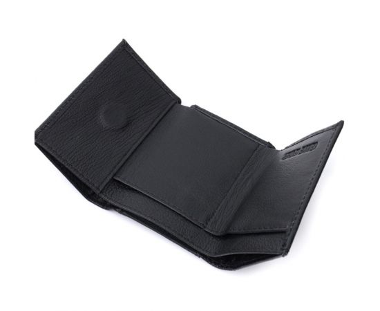 Купить Небольшое женское портмоне с монетницей из натуральной кожи ST Leather 22730 Черный, фото , изображение 6, характеристики, отзывы