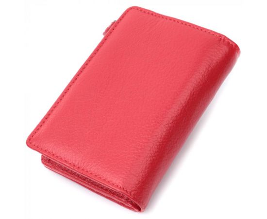 Купить Идеальный кошелек с монетницей из натуральной кожи ST Leather 22739 Красный, фото , изображение 2, характеристики, отзывы