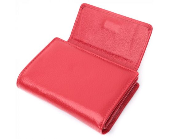 Купить Идеальный кошелек с монетницей из натуральной кожи ST Leather 22739 Красный, фото , изображение 5, характеристики, отзывы