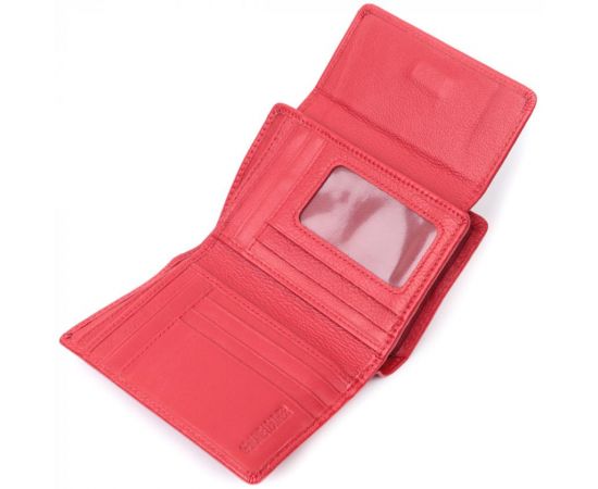 Купить Идеальный кошелек с монетницей из натуральной кожи ST Leather 22739 Красный, фото , изображение 6, характеристики, отзывы
