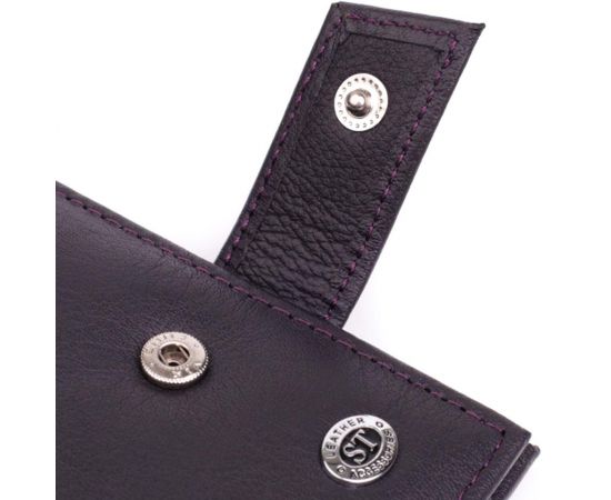 Купить Компактный женский кошелек из натуральной кожи ST Leather 22855 Коричневый, фото , изображение 5, характеристики, отзывы