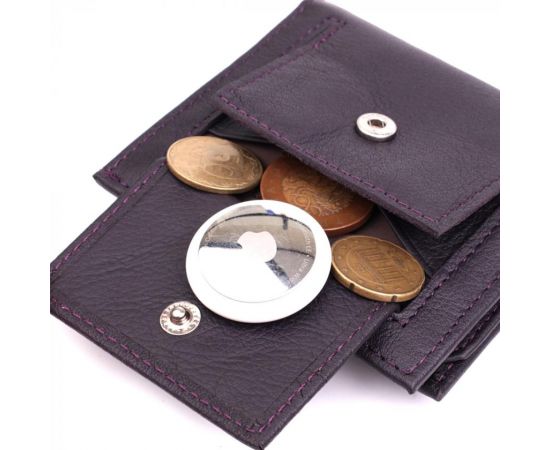 Купить Компактный женский кошелек из натуральной кожи ST Leather 22855 Коричневый, фото , изображение 8, характеристики, отзывы