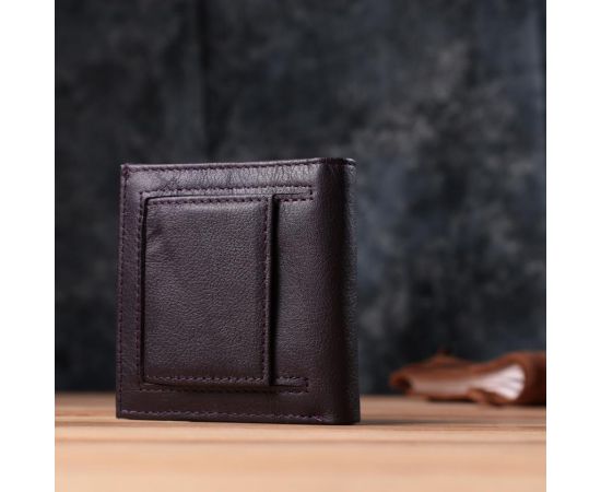 Купить Компактный женский кошелек из натуральной кожи ST Leather 22855 Коричневый, фото , изображение 10, характеристики, отзывы