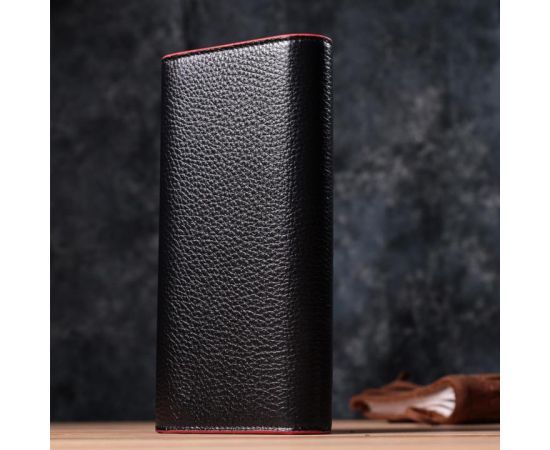 Купить Женский кошелек с треугольным клапаном из натуральной кожи Tony Bellucci 22860 Черный, фото , изображение 9, характеристики, отзывы