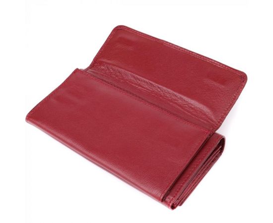 Купить Женский кошелек с карманом для телефона из натуральной кожи ST Leather 23069 Бордовый, фото , изображение 9, характеристики, отзывы