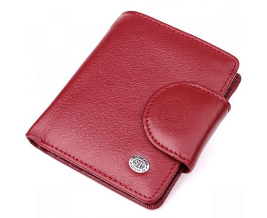 Купить Женский кошелек вертикального формата из натуральной кожи ST Leather 23071 Бордовый, фото , характеристики, отзывы