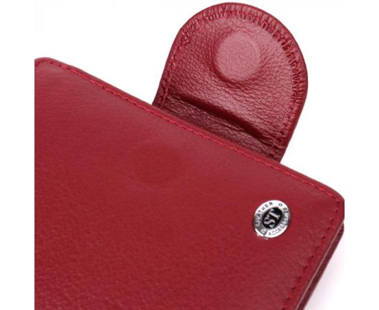 Купить Женский кошелек вертикального формата из натуральной кожи ST Leather 23071 Бордовый, фото , изображение 5, характеристики, отзывы