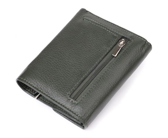 Купить Женский кошелек среднего размера из натуральной кожи ST Leather 23074 Зеленый, фото , изображение 2, характеристики, отзывы