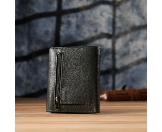 Купить Женский кошелек среднего размера из натуральной кожи ST Leather 23074 Зеленый, фото , изображение 10, характеристики, отзывы